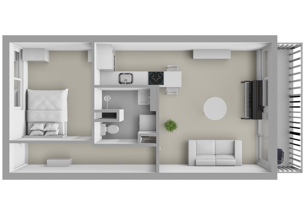 mediumsize floorplan